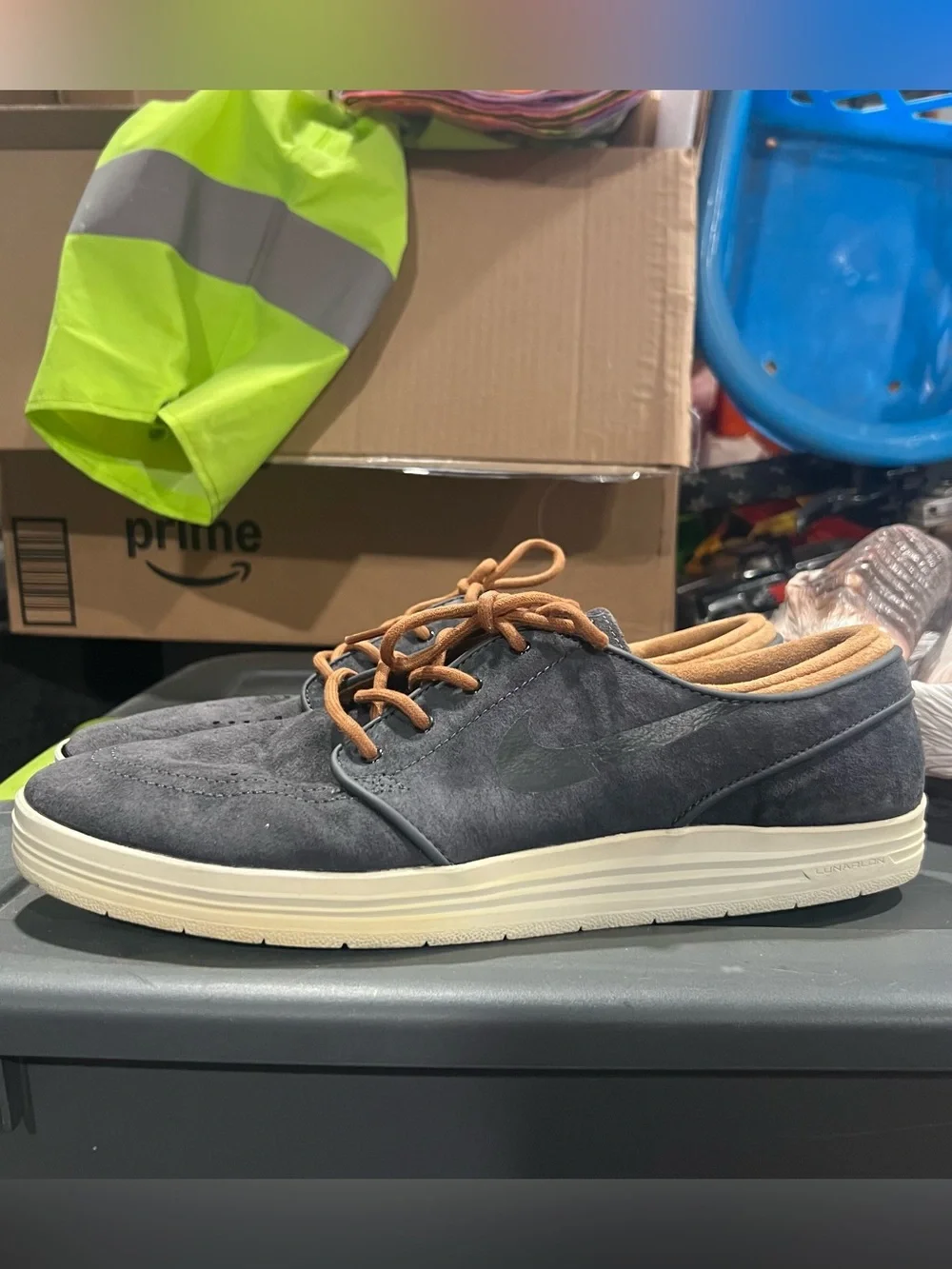 Nike SB Stefan Janoski Lunar Anthracite Black